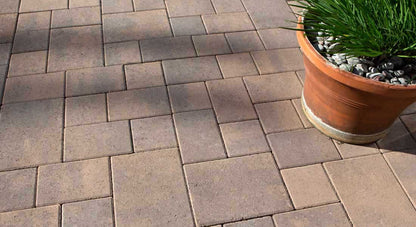 Catalan Concrete Pavers COLOR: Brownstone