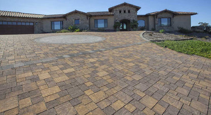 HydroLogic Permeable Concrete Pavers COLOR: Brownstone