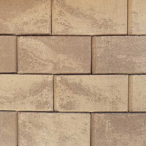 Stonegate Contemporary Retaining Wall color: Brownstone